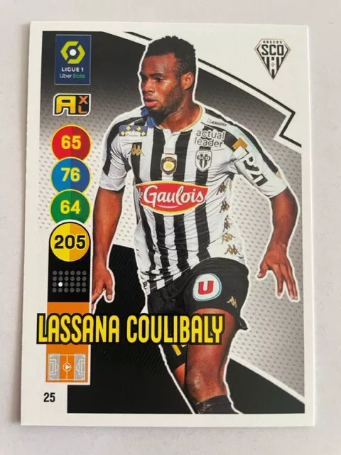 Adrenalyn Xl Ligue 1 2021 / 2022 - Coulibaly - Angers Sco - N°25