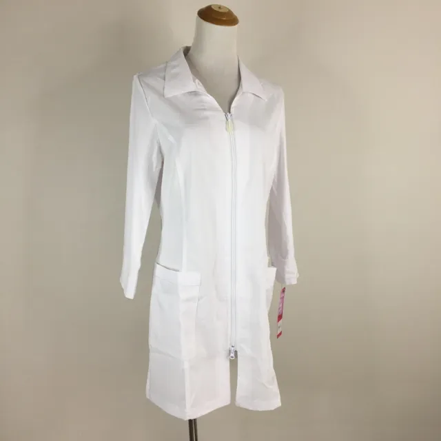 NWT FIT by WHITE CROSS Womens sz Small Quick Dry 4 Way Stretch Double Zip Jacket