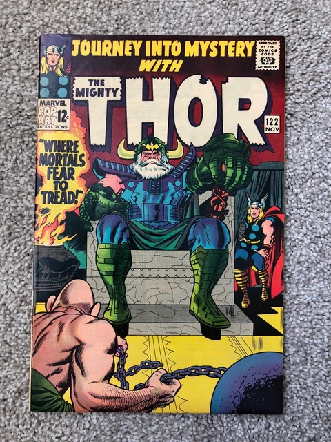 Marvel Silver-Age Comic Book:  Journey Into Mystery 122 with the Mighty Thor