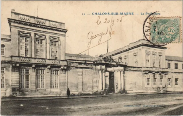 CPA CHALONS-sur-MARNE La Prefecture (126055)