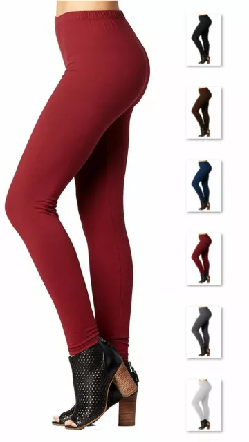 Fleece Lined Leggings Women Thick Soft High Waisted Tummy Control