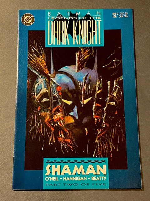 Batman Legends of The Dark Knight No. 2 DC Comics December 1989 High Grade