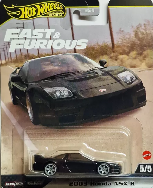 Hot Wheels PREMIUM 2003 HONDA NSX-R FAST & FURIOUS 2024 FAST FIVE