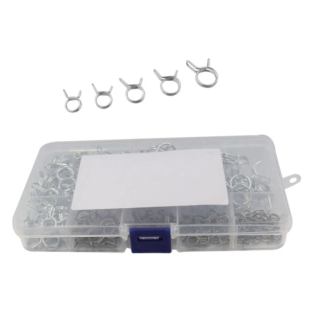 150x collier de serrage à ressort à Double fil pour tuyau d'air de ligne de
