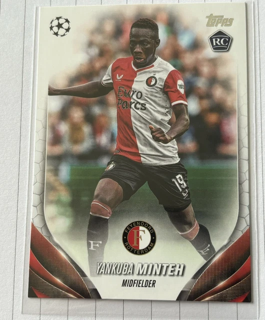TOPPS UEFA CLUB Competitions flagship 2023 2024 Yankuba Minteh