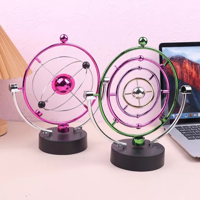 Newton Pendulum Ball Rotating Perpetual Motion Pendulum Toy Craft Home Decortion