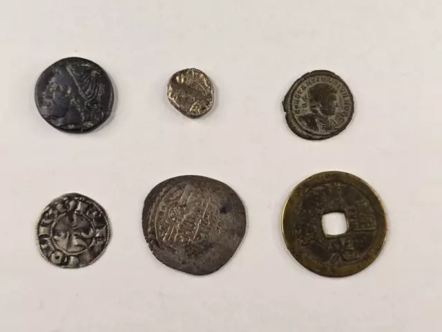 Ancient/Medieval Coin lot. Starter Collection. Perfect Gift for History Buff