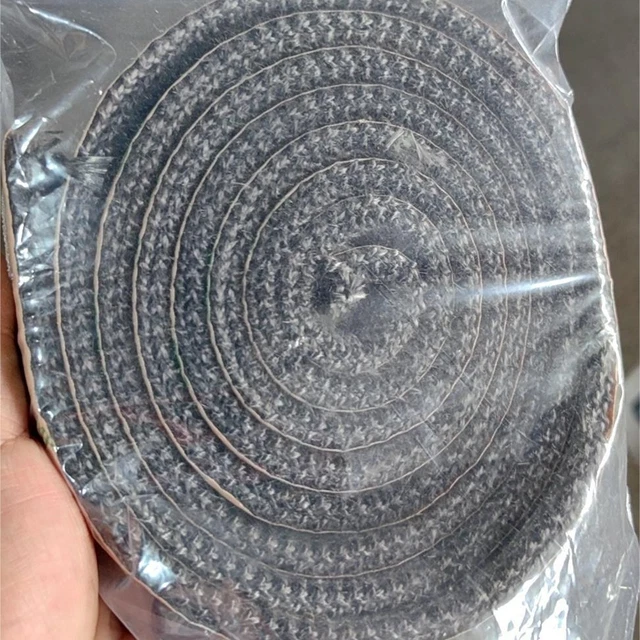 Joint Flexible Auto-adhésif En Fibre De Verre Pour Poêle à Granulés - Neuf - Blanc 12x3mm
