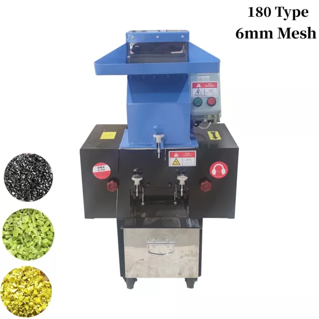 Plastic Shredder Crusher 220v 2.2kw Plastic Granulator Bottle Pulverizer Grinder