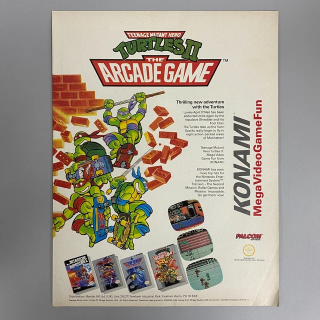 TEENAGE MUTANT NINJA Turtles IV 4 In Time TMNT ÉTUI UNIQUEMENT Super