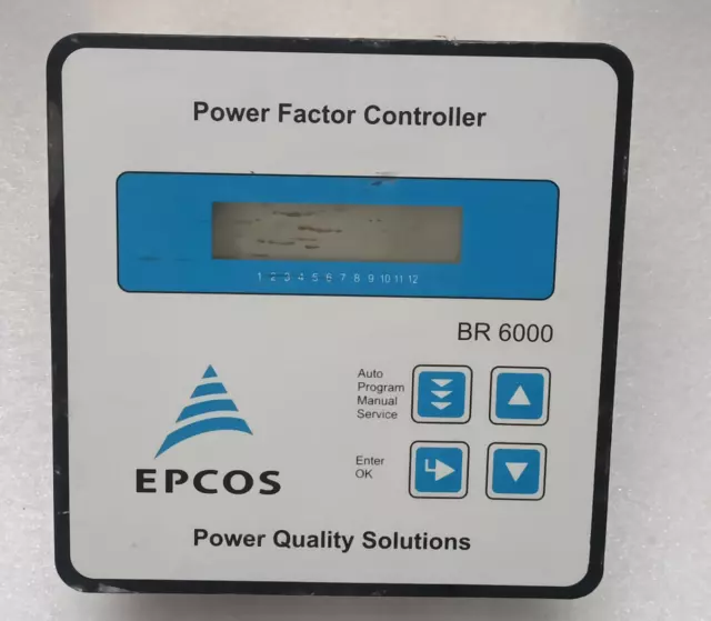 Epcos BR 6000 Controlador de factor de potencia BR 6000 Solución de calidad...