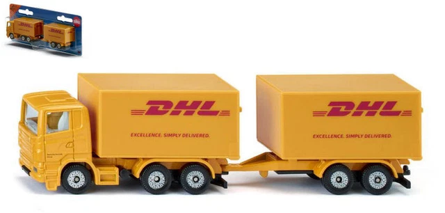 MicroMachines Set Camion Con Rimorchio E Auto | Toy Partner MMW0027, Due Modelli Diversi, Veicoli In Miniatura Da Collezione - 2