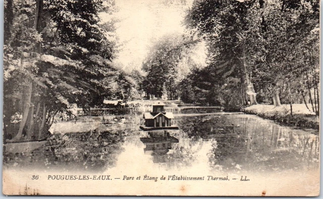 58 POUGUES LES EAUX  -carte postale ancienne [JR03937]