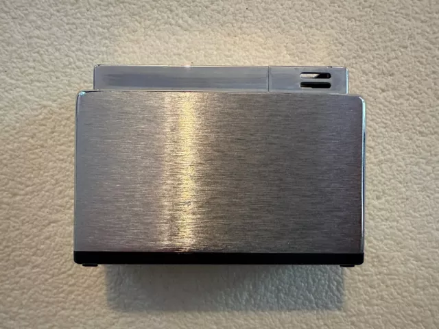 CONSUL DYNAMIC 2000 W GERMAN SILVER TONE TABLE LIGHTER 8.5cm x 6cm