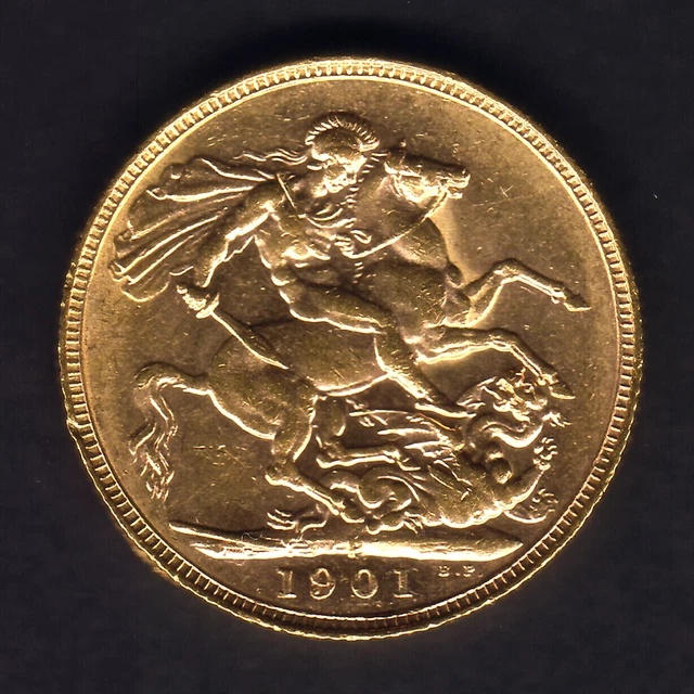 Australia..  1901 Perth - Sovereign.. Much Lustre.. EF/gEF
