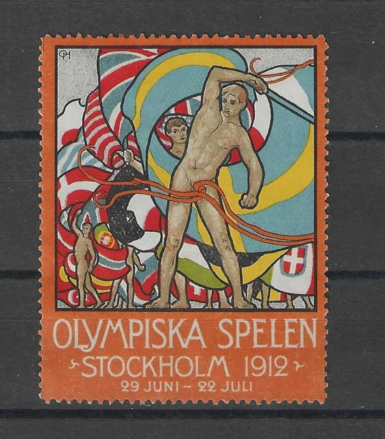 Programme Officiel Des Jeux Olympiques De Stockholm 1912 - Lutte - État Correct