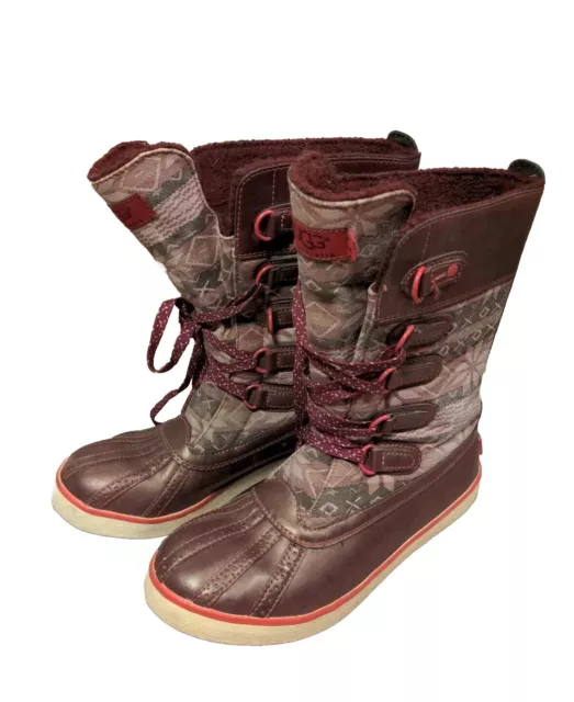 UGG Limited Edition Women's Baroness Snow Boots , Left Size 6, Right Size 7