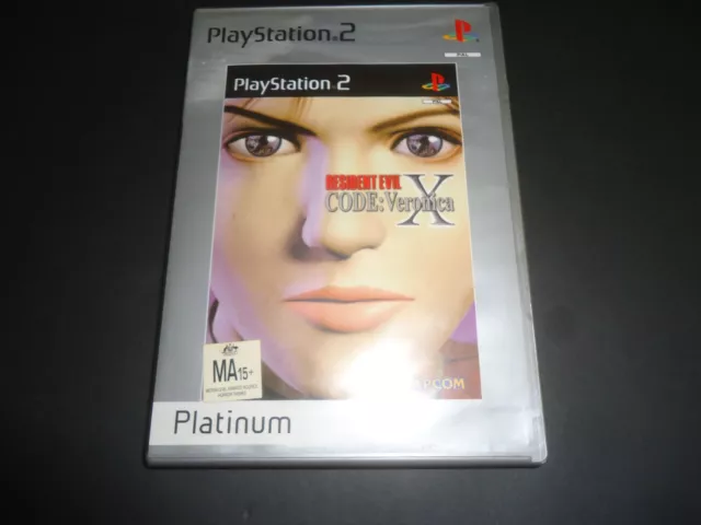 Resident Evil CODE:Veronica X PlayStation 2 manual