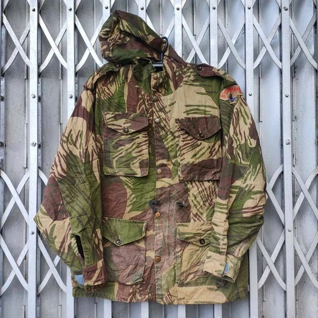 RARE SOUTH AFRICA Army 80'S Commando Rhodesia Brushstroke Camo ADRO