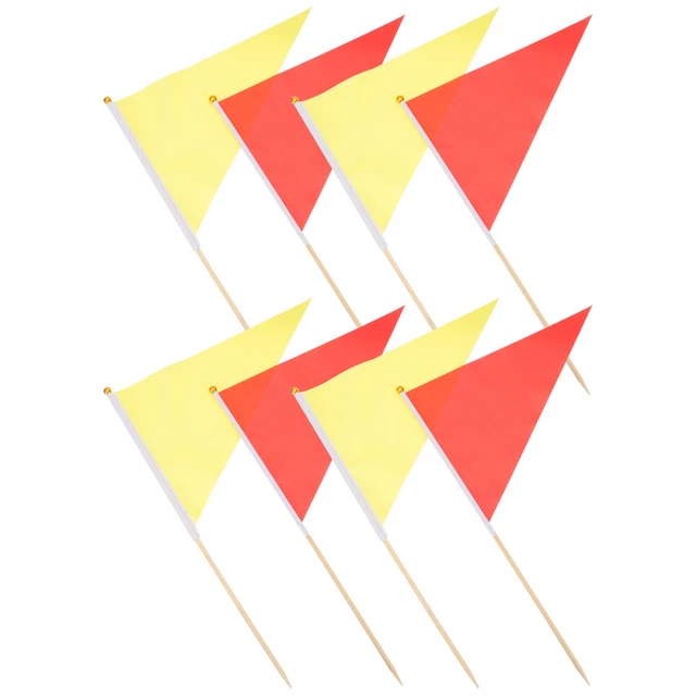 Bandiere triangolari Bunting Bunting bandiera irrigatore esterno bambù