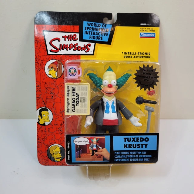 Figurine Simpsons Série 2 - Clown Homer (Homer & Krusty) 15 Cm - Mac Farlane 2007