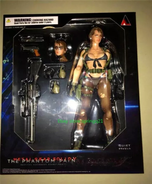 Metal Gear Solid 5 Quiet Action Figure Female Elite Sniper Model Toys Gifts 26CM