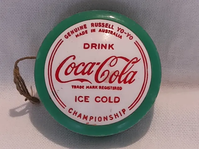 Coca Cola pause for coke yoyo. 1961