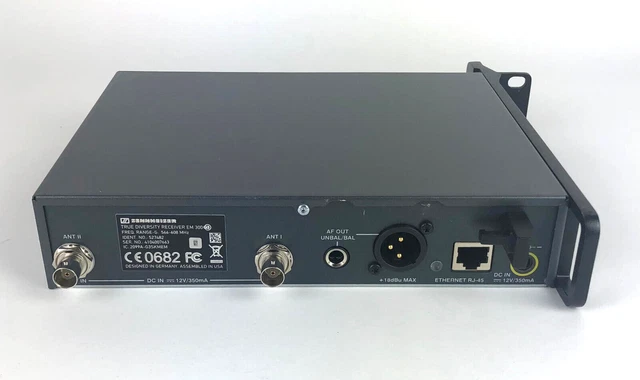 Sennheiser EM 300 G3 Wireless True Diversity Receiver 566-608 MHz 4