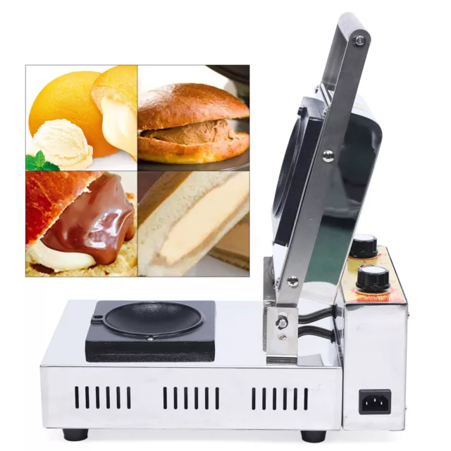Electric Panini Hamburger Press Baking Machine Burger Waffle Maker Machine 1000W