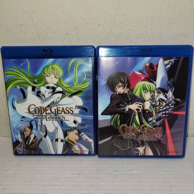 Code Geass Lelouch of the Rebellion Season 1 & 2 Blu-Ray