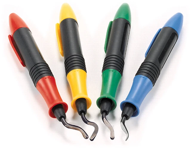 Shaviv 29114 Glo-Burr Handy Kit 4e ComesW/4 Glo-Burr Handles&1 eaBlades E100