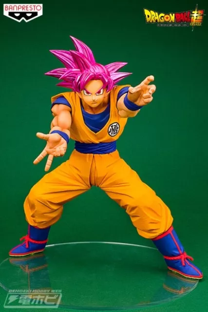 BANDAI BANPRESTO FIGURE DRAGON BALL SUPER - GOKU SUPER SAYAJIN GOD -  MAXIMATIC REF: 17034/22492, Multicor