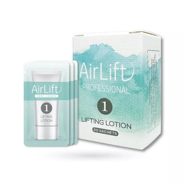 AirLift Lifting Lotion Beutel Profi Wimpernlift Stirn Laminierung Anleitung