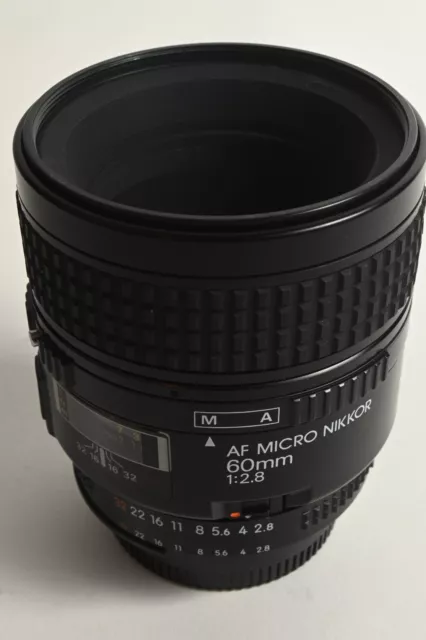 Nikon NIKKOR AF Micro 60mm f/2.8 Macro Prime Camera Lens #T233374