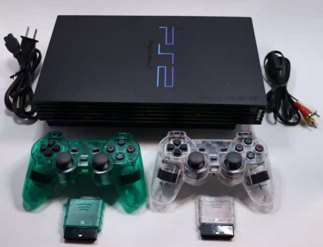 Sony PlayStation 2 PS2 SLIM Game System Gaming Console Bundle, Ships Fast!  711719703709