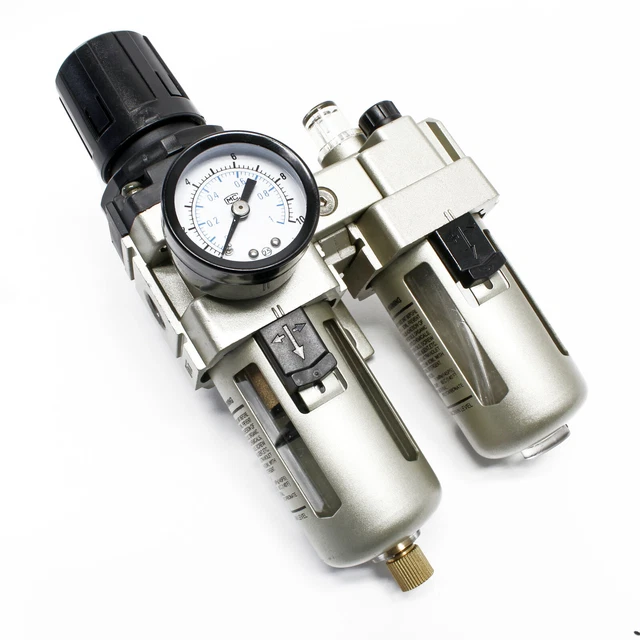Unité Maintenance Air Comprimé 1/4 - Régulateur Filtre Séparateur Eau