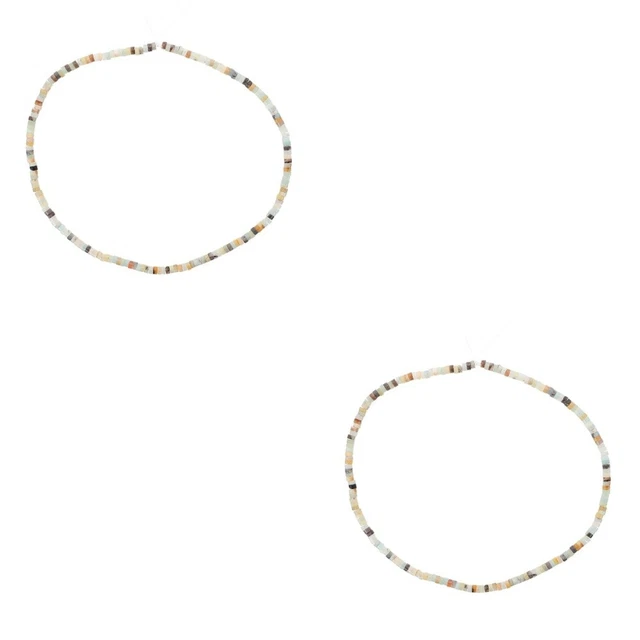 2 Bouquets Craft Beads Septum Beads Circle Beads Jewelry Accessories Gasket