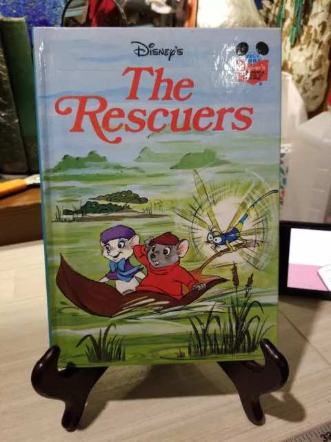 Walt Disney's The Rescures Hardcover  Wonderful World of Reading