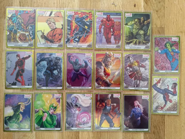 2023/24 Marvel Platinum Upper Deck - Color Rainbow Cards!! Choose your card!!