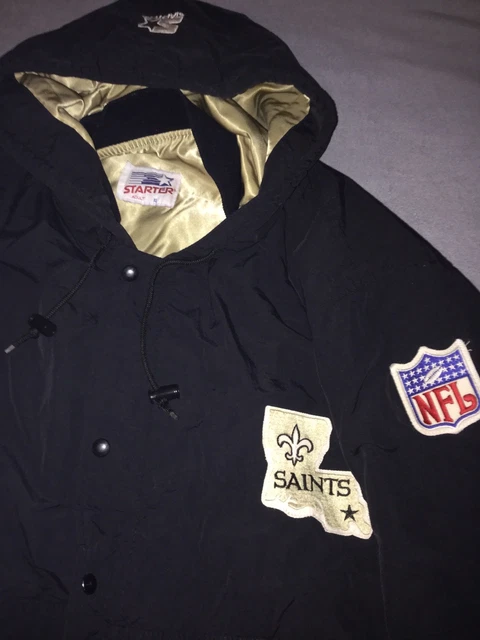 VINTAGE NEW ORLEANS Saints Starter Jacket Sideline Edition