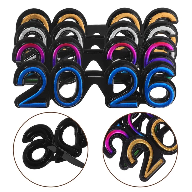 Lot 4 Accessoires Fête – Lunettes Cœur Sans Monture + Boa Plumes Bleues – Parfait Pour Mariage Danse Halloween Cosplay