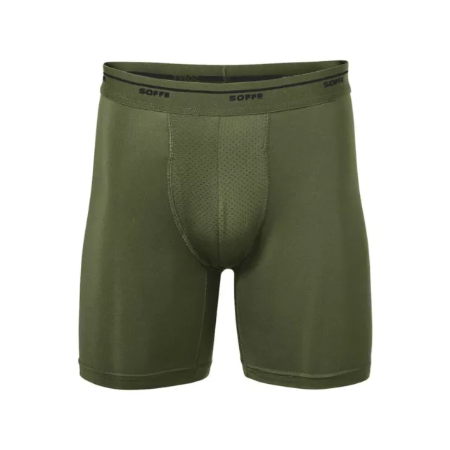 Neleus Pro Mens USA 2XL Athletic Base Layer Compression Shorts Black /  Green