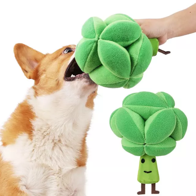 Chien Squeaky Snuffle Toy Interactive Chew Puzzle Toy Pet Feeding Sniffing