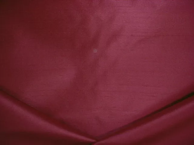 6-3/8Y Kravet Lee Jofa Light Wine Red Lined Silk Drapery Upholstery Fabric
