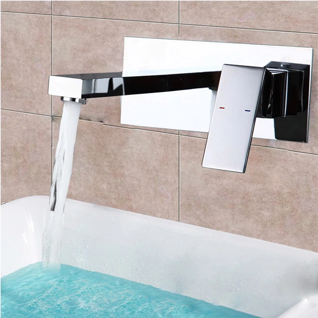 Duravit Tulum Waschtischarmatur Unterputz – Design Von Philippe Starck, Chrom, Wassersparend, Mit AirPlus