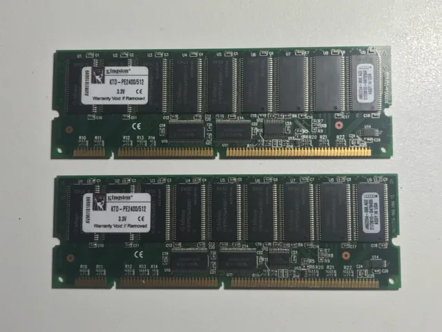 Yamaha Tyros Memory, 1Gb (2 x 512Mb) Kingston Modules PE2400
