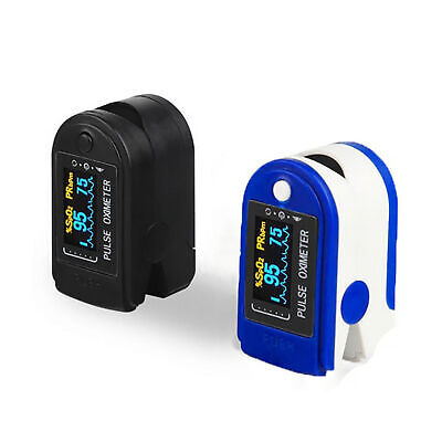 Pulsoxímetro de dedo OLED SPO2 medidor oxígeno sangre Pulston Oximeter Monitor