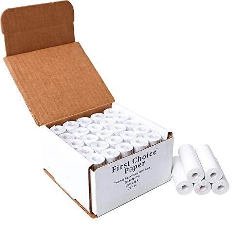 , 2 1/4" x 16' Coreless Thermal Paper Rolls for Poynt Smart Payment Terminal -