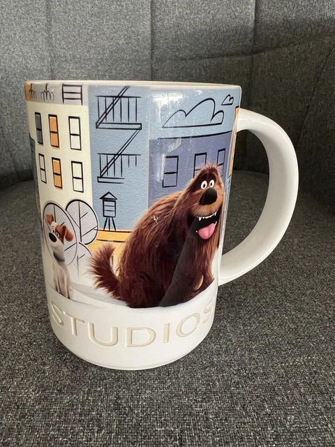 Universal Studios The Secret Life of Pets Etched Coffee Mug