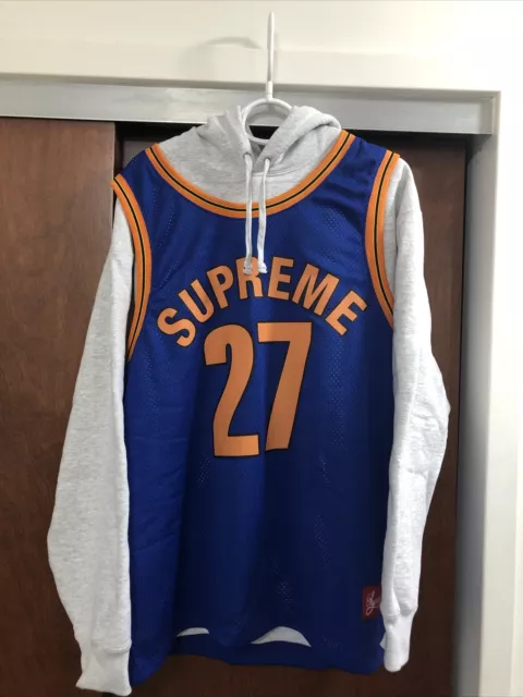 Supreme Basketball Jersey Hooded sweatshirt – Soul Drips